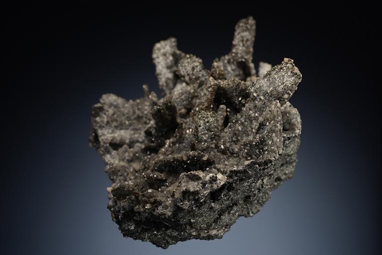SMITHSONITE on TENNANTITE after CHALCOCITE